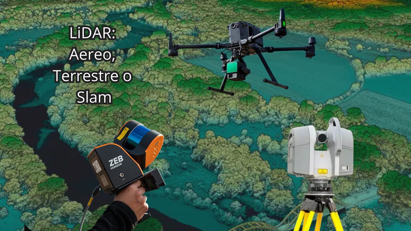 Comprendiendo la Precisión en los Sistemas LiDAR: Aéreo, Terrestre y SLAM